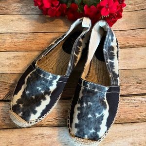 Altuzarra Blue Tie Dye Kenda Classic Espadrilles Size 38/US Size 8